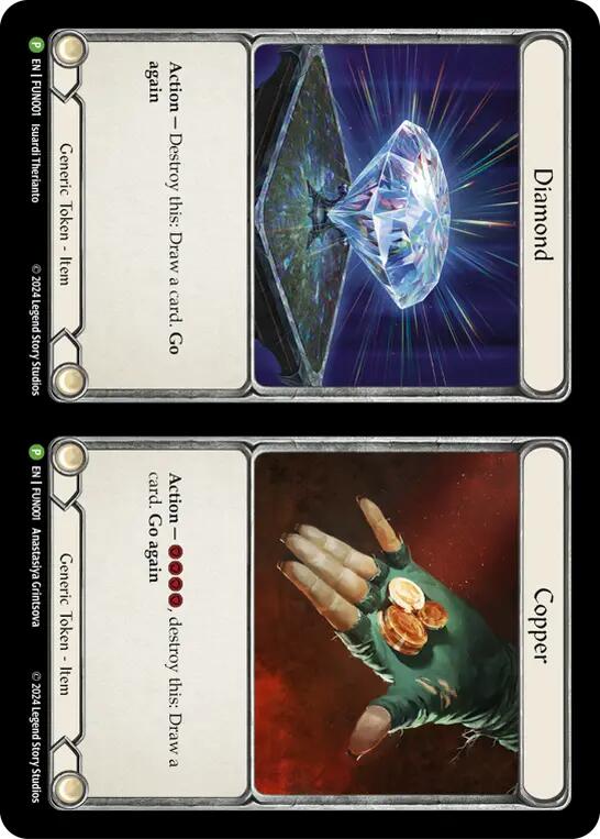 Cracker Bauble // Diamond and Copper [LGS360-FUN001] (Promo) | Good Games Cannington