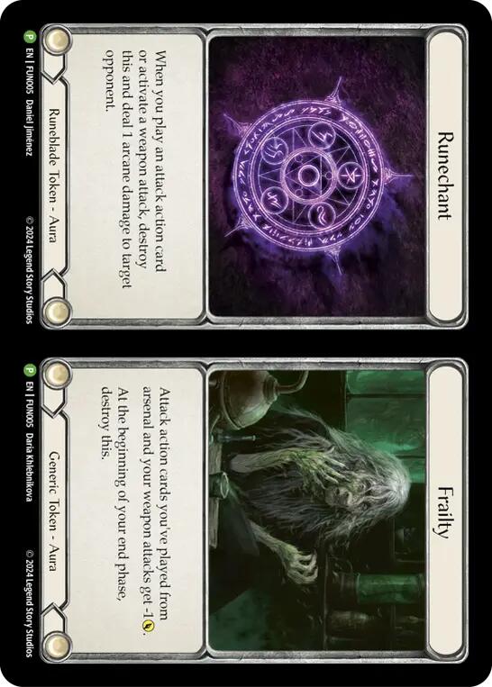 Cracker Bauble // Runechant and Frailty [LGS360-FUN005] (Promo) | Good Games Cannington