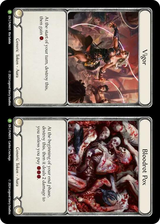 Cracker Bauble // Vigor and Bloodrot Pox [LGS360-FUN015] (Promo) | Good Games Cannington