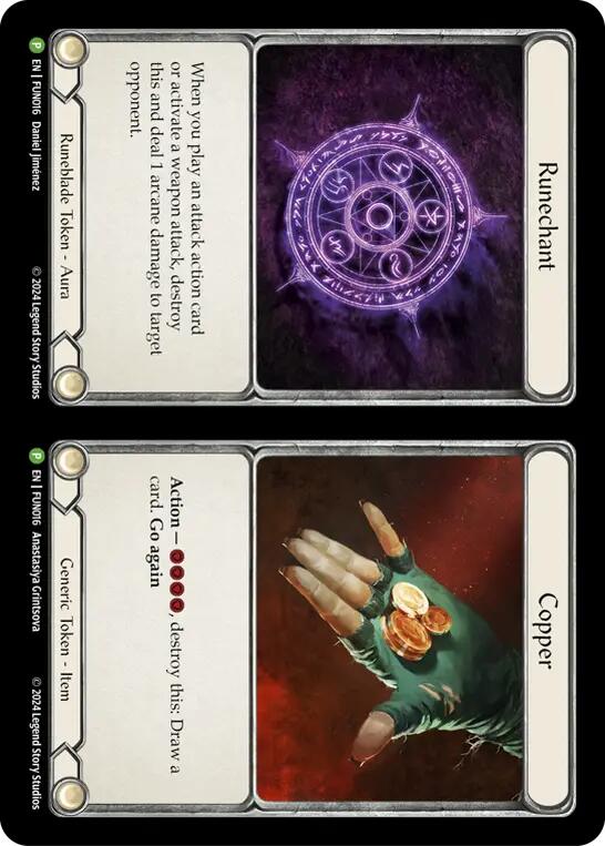 Cracker Bauble // Runechant and Copper [LGS360-FUN016] (Promo) | Good Games Cannington