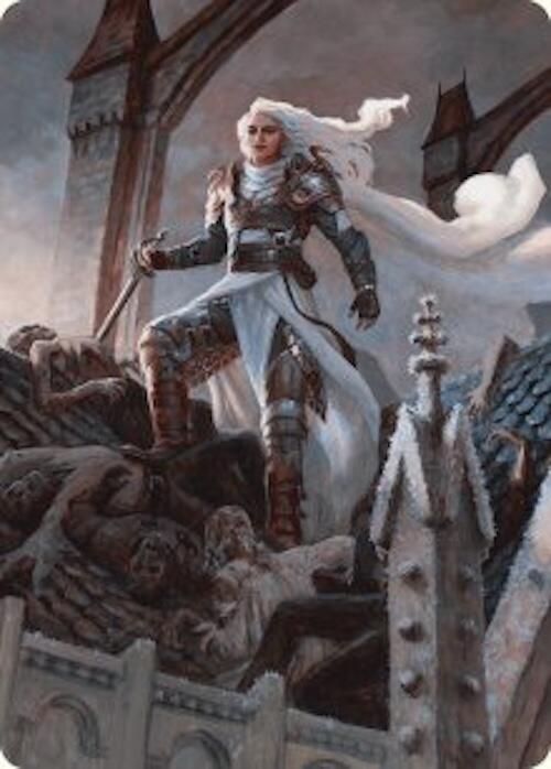 Thalia, Heretic Cathar Art Card [Innistrad Remastered Art Series] | Good Games Cannington