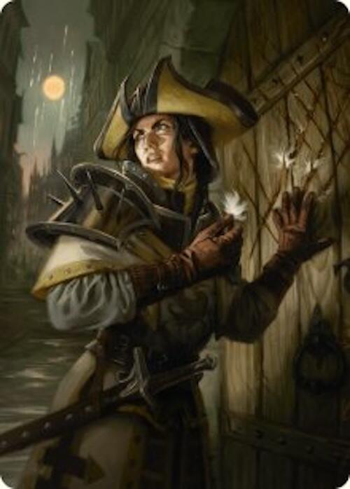Thraben Inspector Art Card [Innistrad Remastered Art Series] | Good Games Cannington