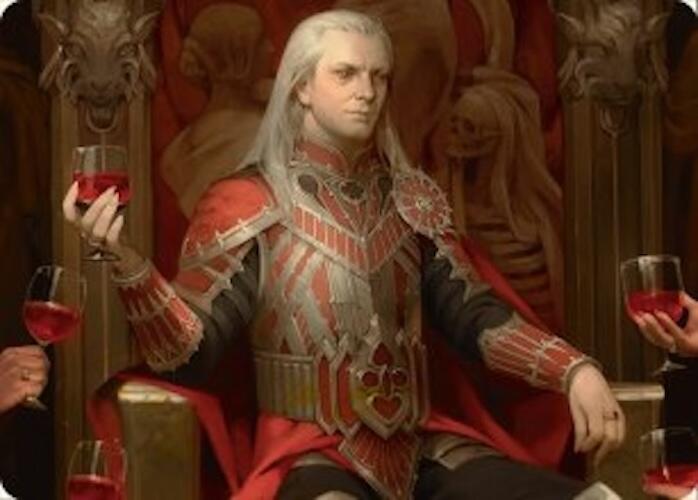 Edgar Markov Art Card [Innistrad Remastered Art Series] | Good Games Cannington