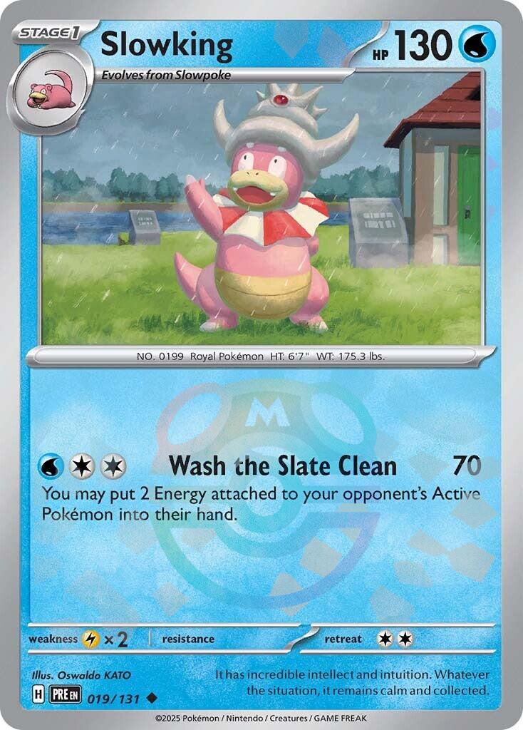 Slowking (019/131) (Master Ball Pattern) [Scarlet & Violet: Prismatic Evolutions] | Good Games Cannington