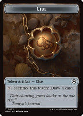 Blood // Clue Double-Sided Token [Innistrad Remastered Tokens] | Good Games Cannington