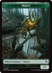 Insect // Spider Double-Sided Token [Innistrad Remastered Tokens] | Good Games Cannington