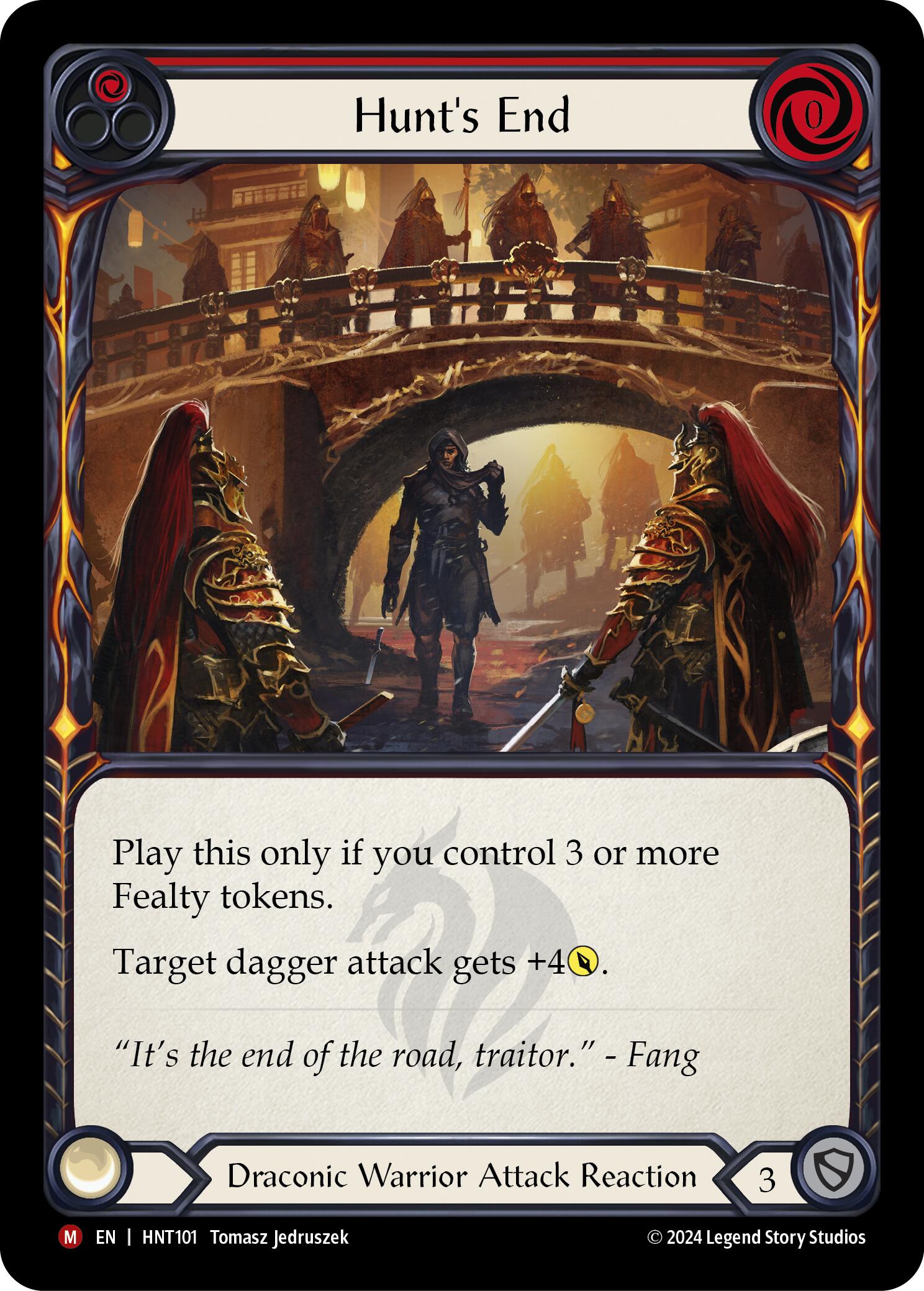 Hunt's End [HNT101] (The Hunted)  Rainbow Foil | Good Games Cannington
