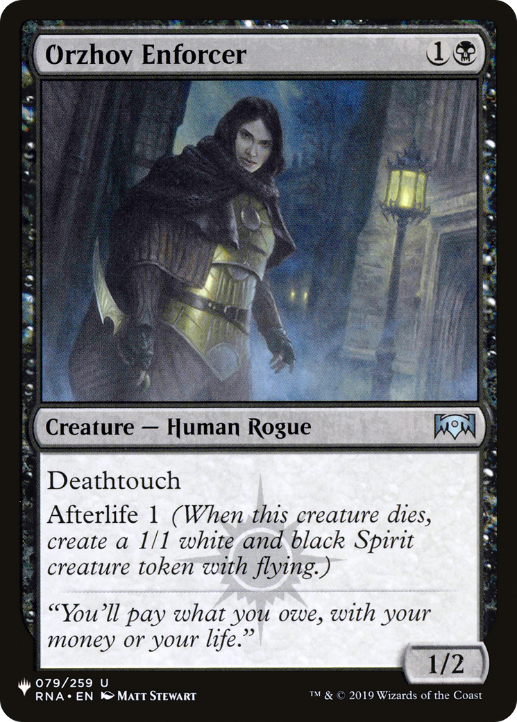 Orzhov Enforcer [The List] | Good Games Cannington