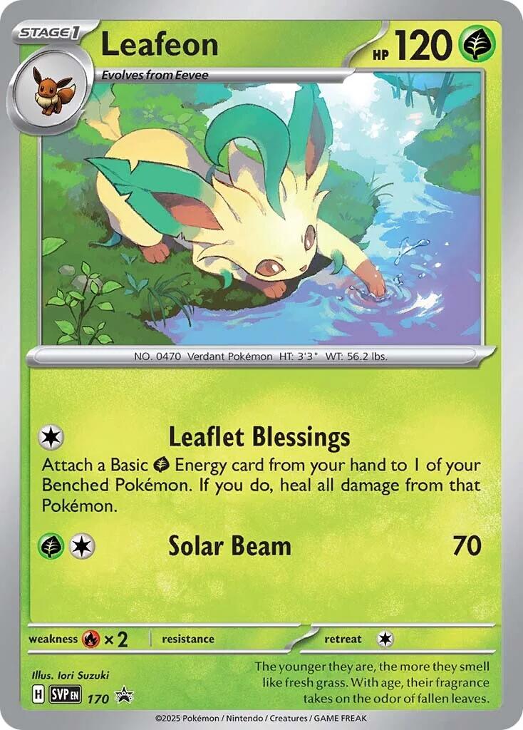 Leafeon (SVP170) [Scarlet & Violet: Black Star Promos] | Good Games Cannington