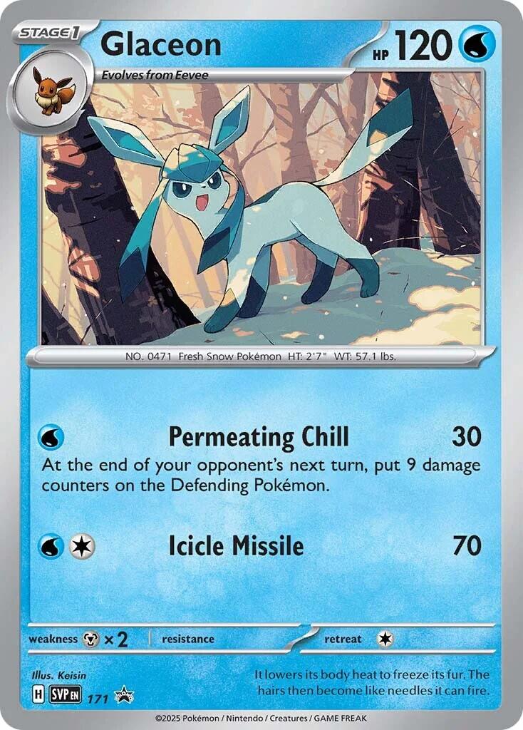 Glaceon (SVP171) [Scarlet & Violet: Black Star Promos] | Good Games Cannington