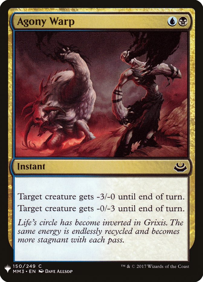 Agony Warp [Mystery Booster] | Good Games Cannington