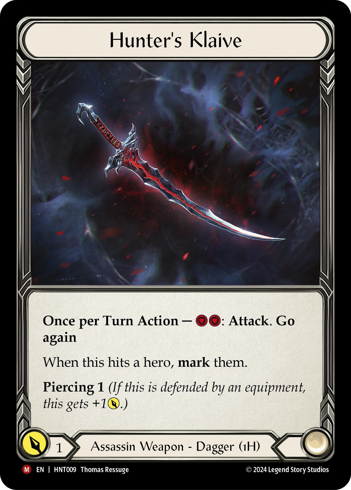 Hunter's Klaive [HNT009] (The Hunted) | Good Games Cannington