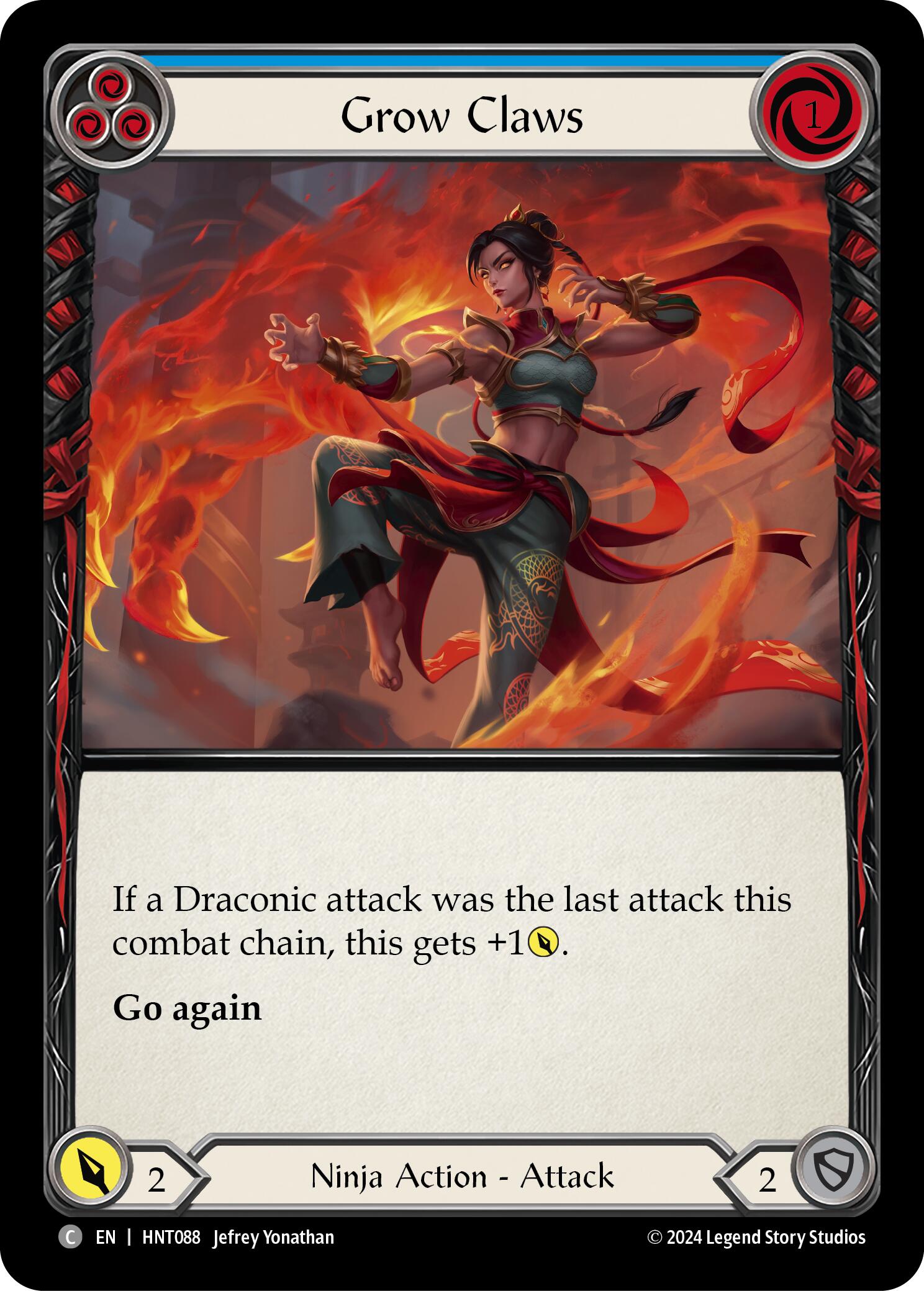 Grow Claws (Blue) [HNT088] (The Hunted) | Good Games Cannington