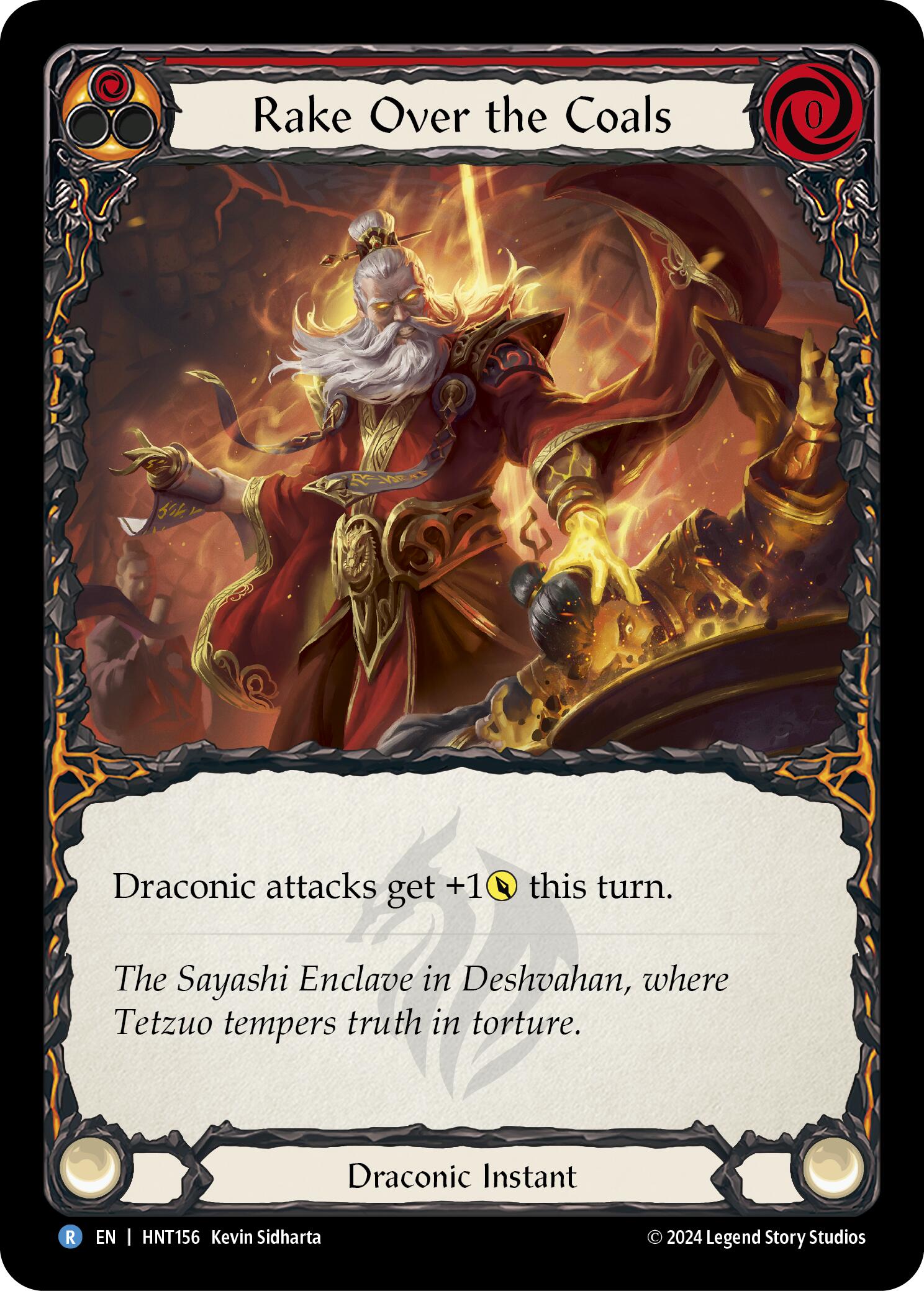 Rake Over the Coals (Red) [HNT156] (The Hunted) | Good Games Cannington