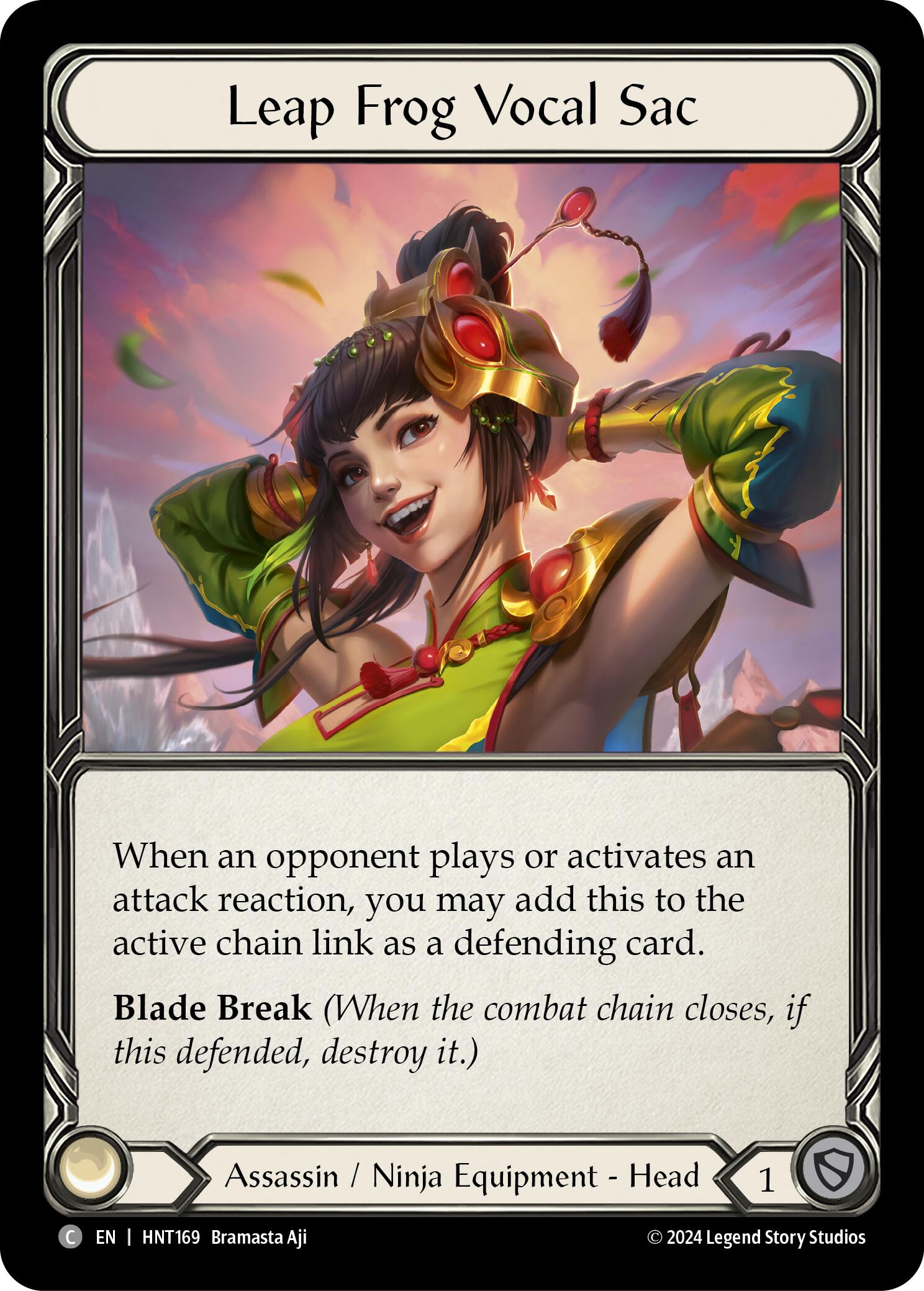 Leap Frog Vocal Sac [HNT169] (The Hunted) | Good Games Cannington