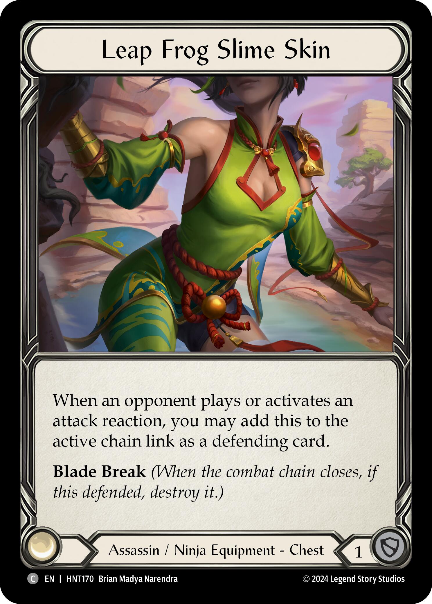 Leap Frog Slime Skin [HNT170] (The Hunted) | Good Games Cannington