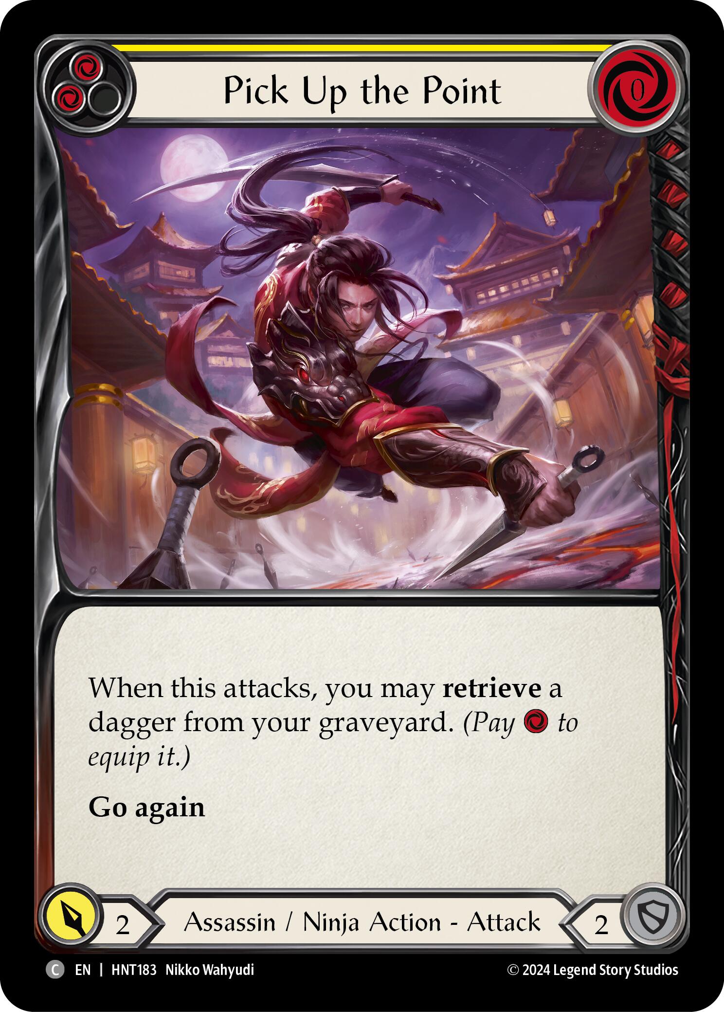 Pick Up the Point (Yellow) [HNT183] (The Hunted) | Good Games Cannington