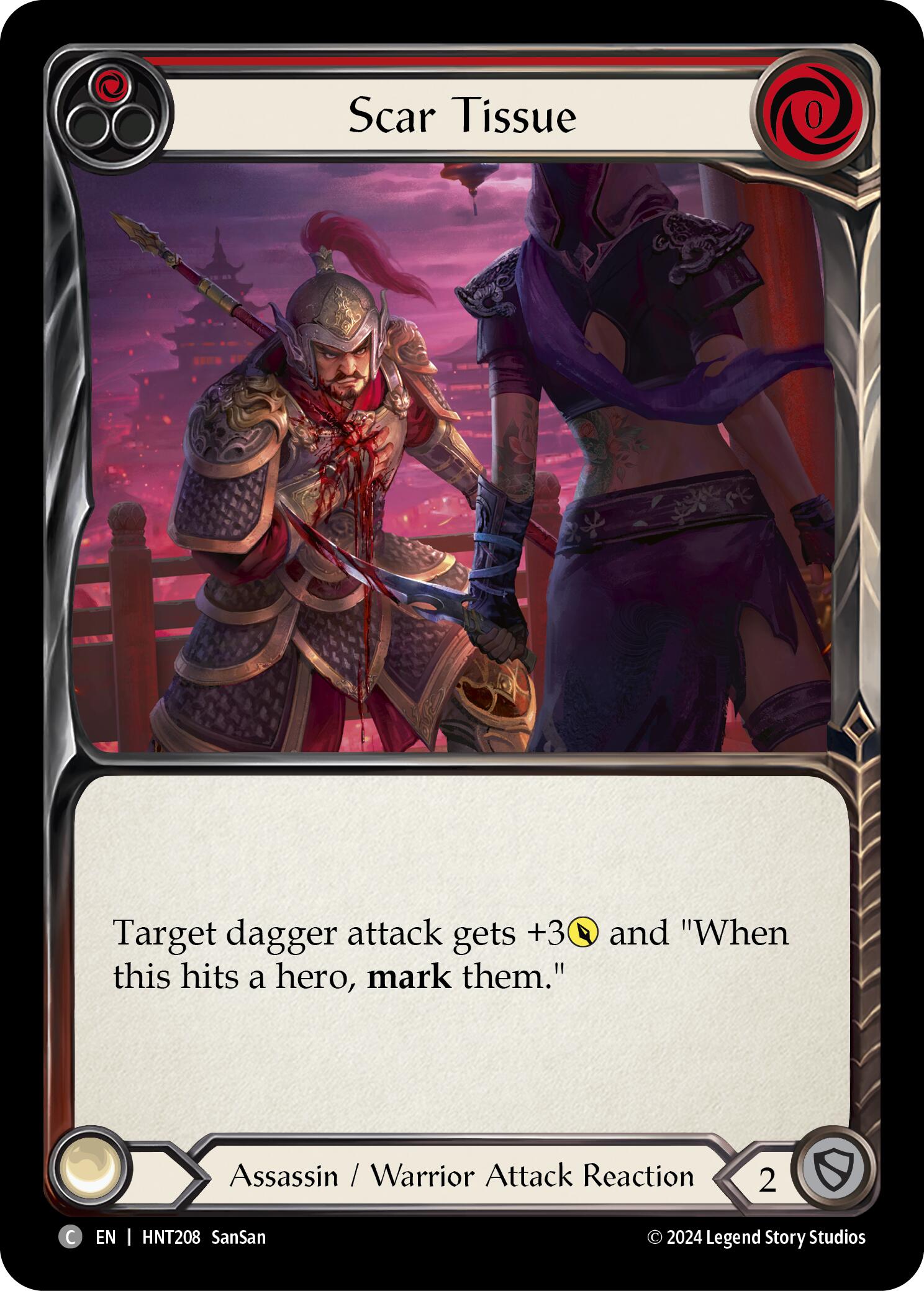 Scar Tissue (Red) [HNT208] (The Hunted)  Rainbow Foil | Good Games Cannington