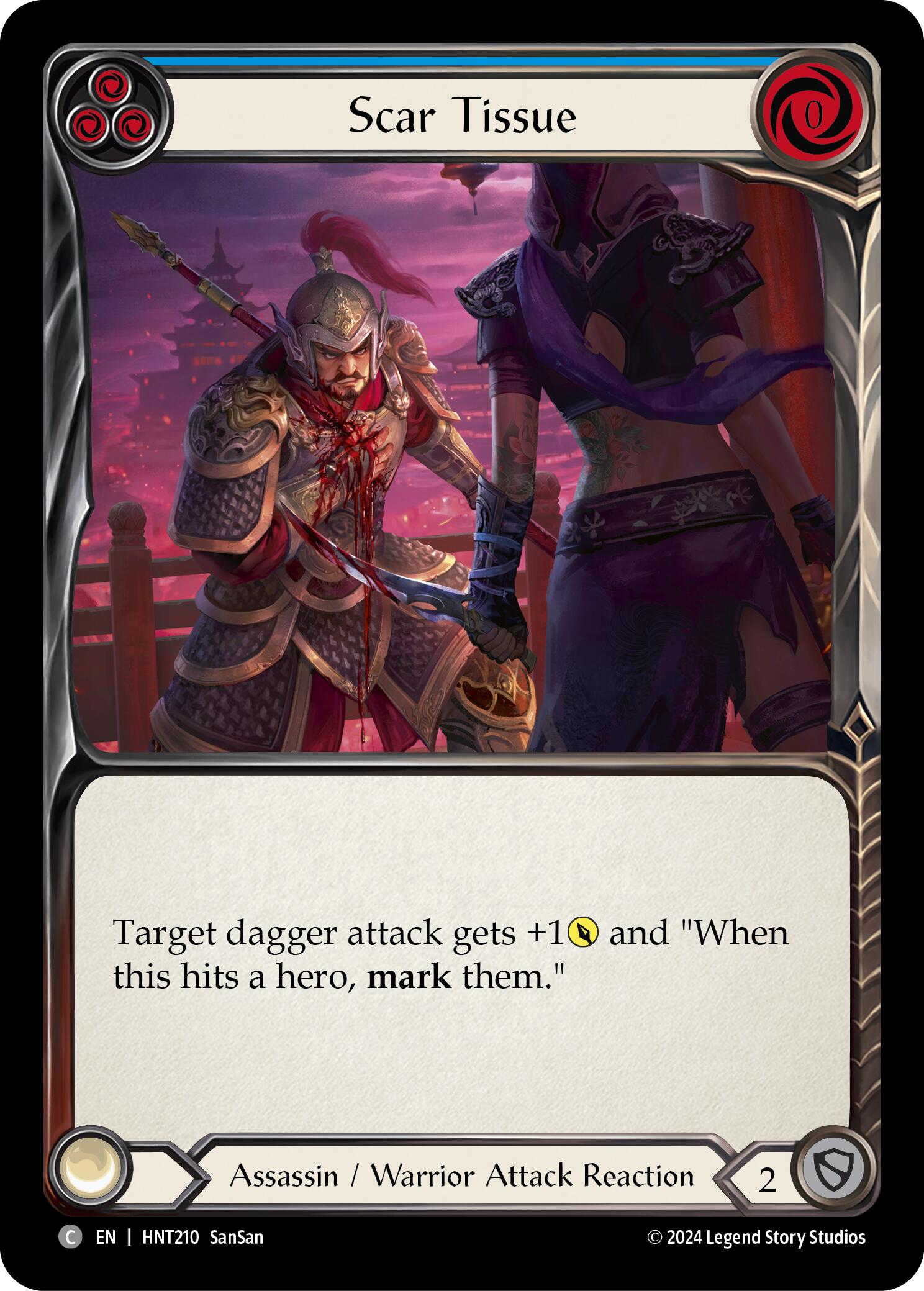 Scar Tissue (Blue) [HNT210] (The Hunted) | Good Games Cannington