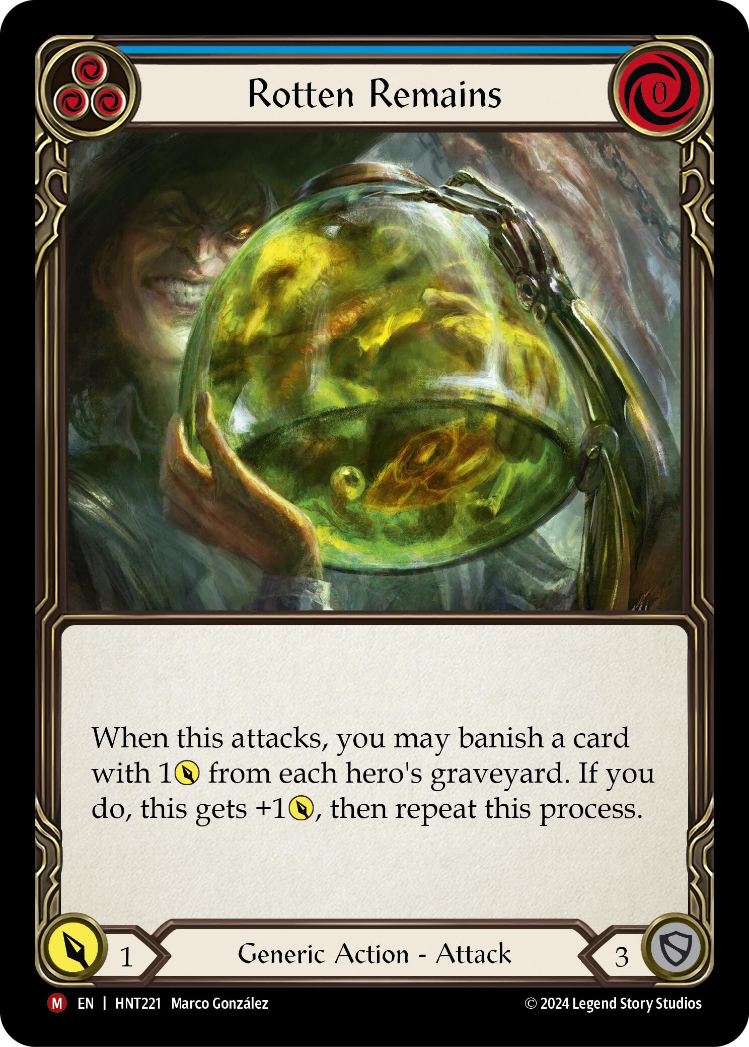 Rotten Remains [HNT221] (The Hunted)  Rainbow Foil | Good Games Cannington