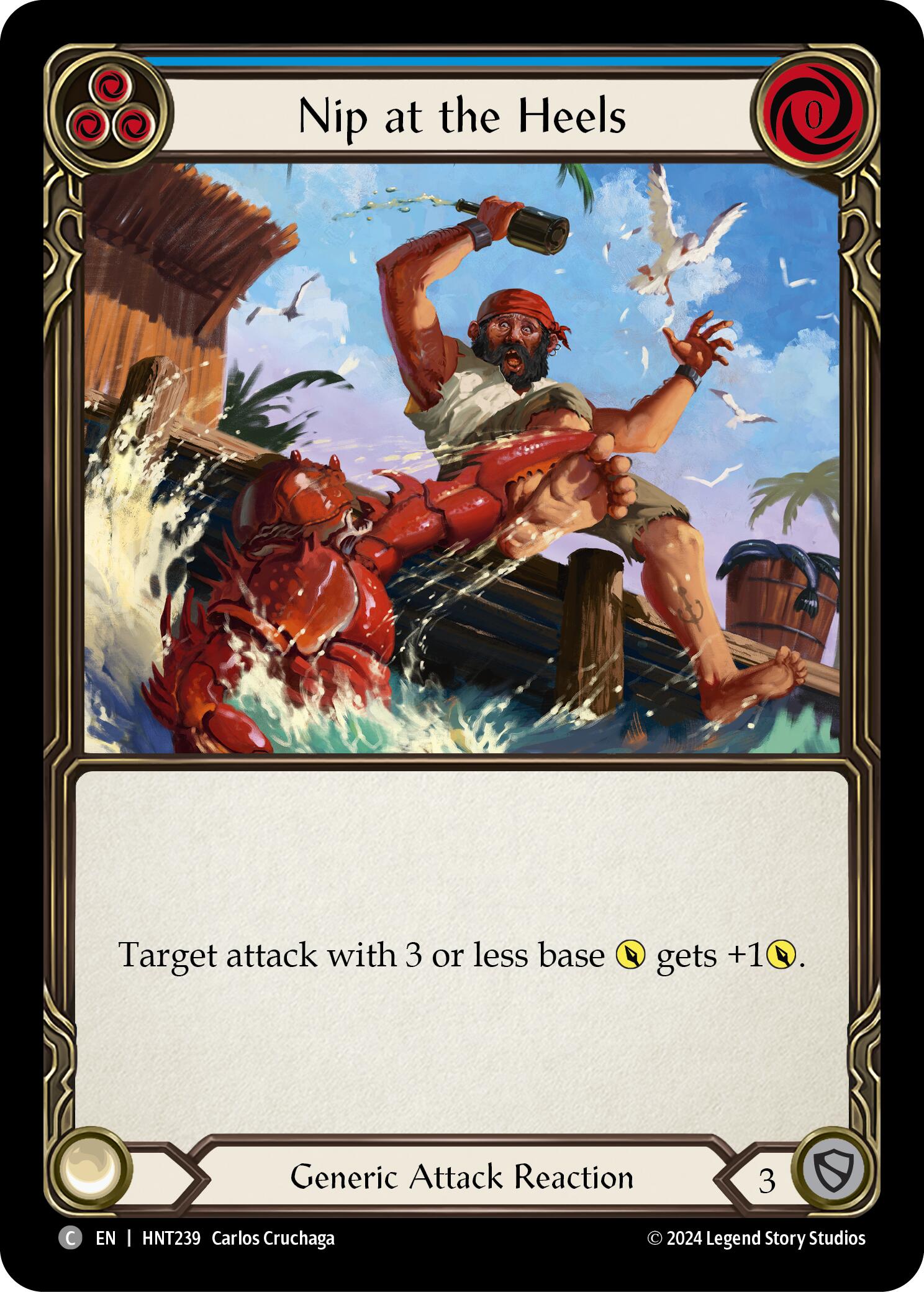 Nip at the Heels (Blue) [HNT239] (The Hunted) | Good Games Cannington