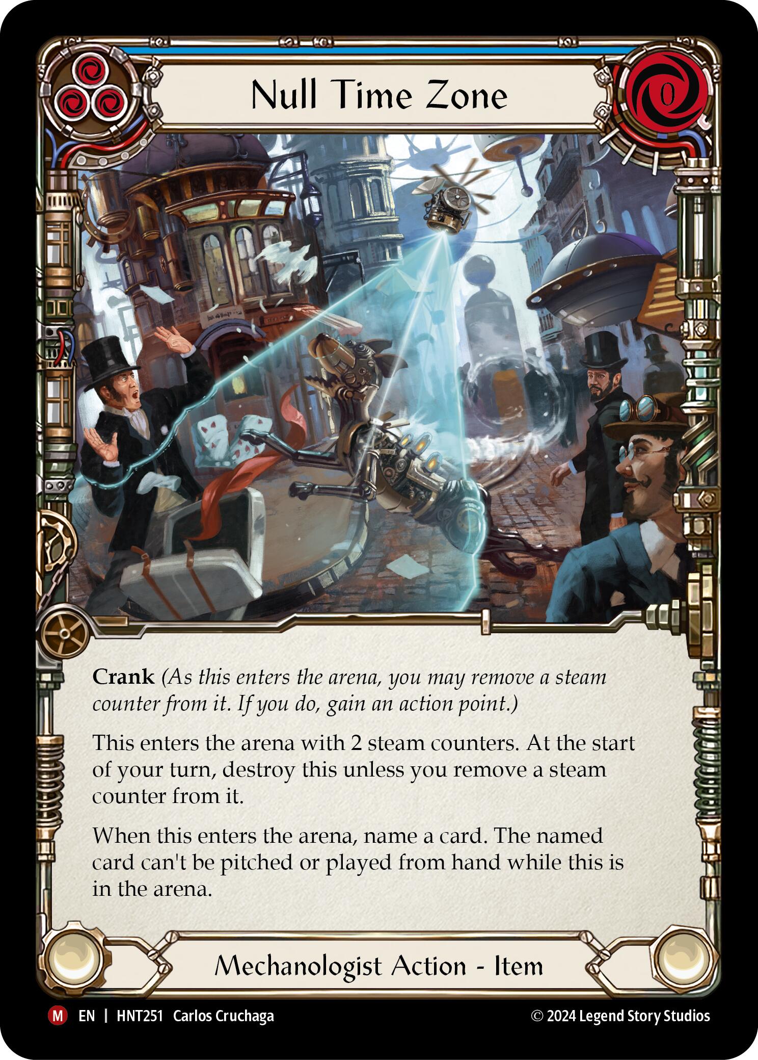 Null Time Zone [HNT251] (The Hunted)  Cold Foil | Good Games Cannington