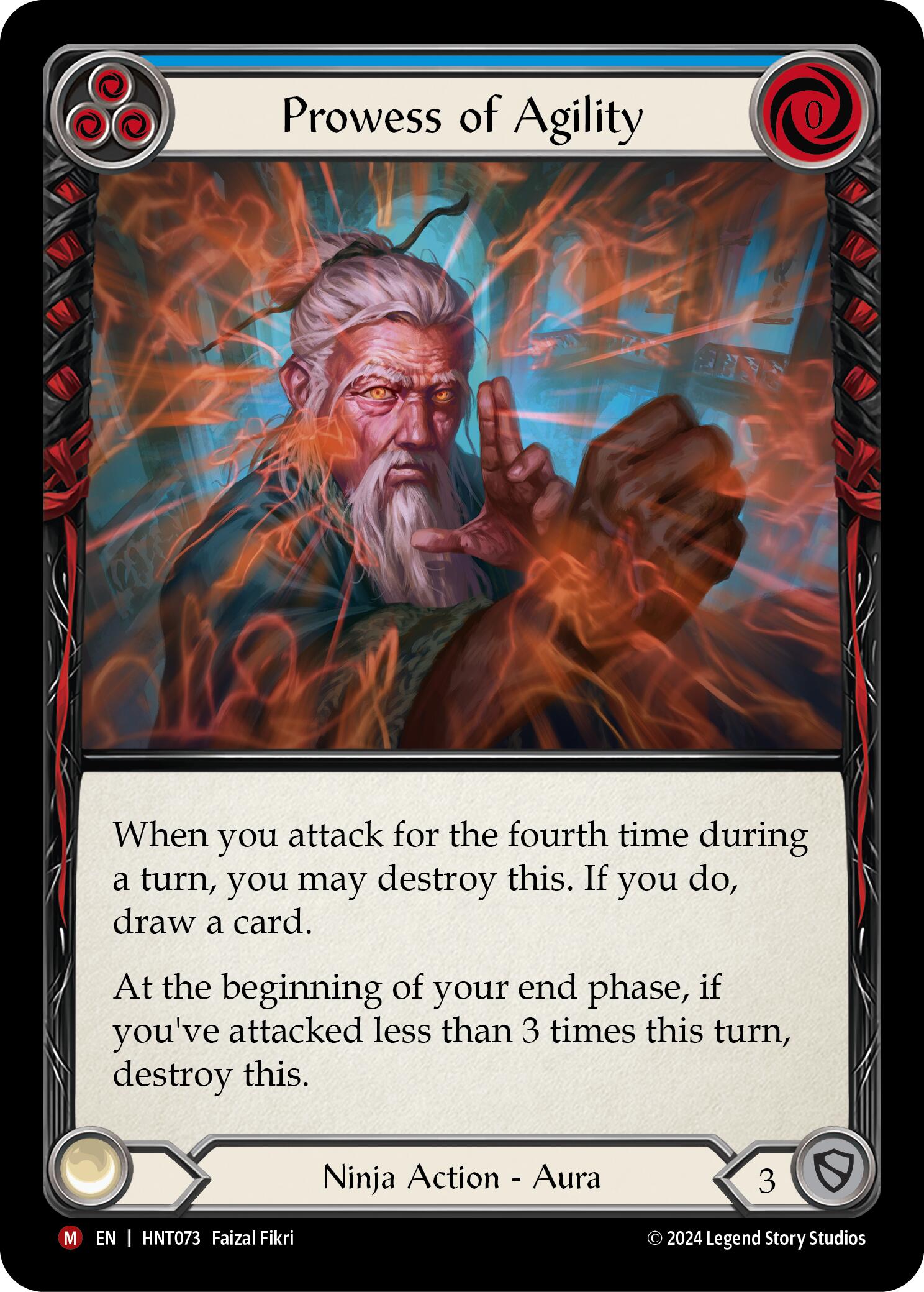 Prowess of Agility [HNT073] (The Hunted) | Good Games Cannington