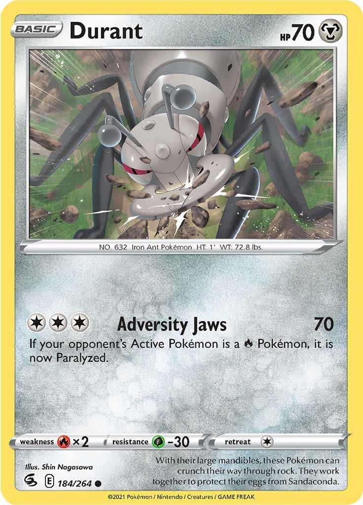 Durant (184/264) [Sword & Shield: Fusion Strike] | Good Games Cannington