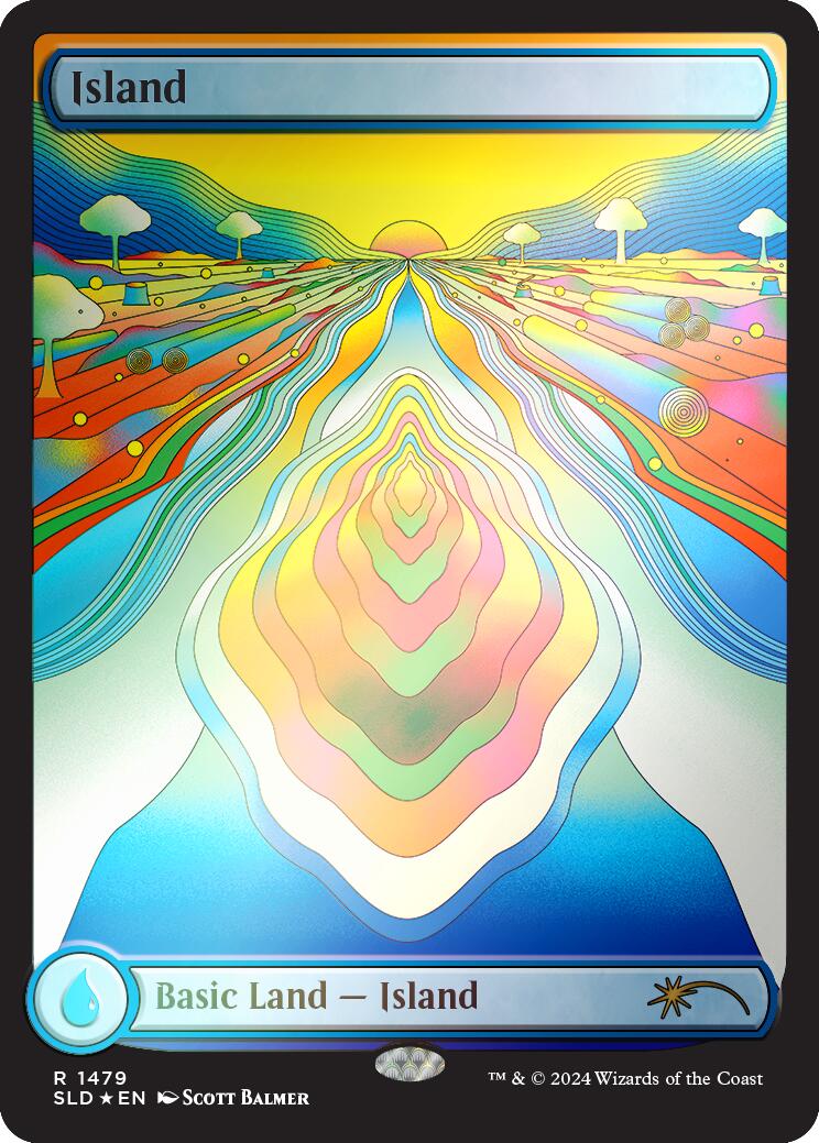 Island (1479) (Rainbow Foil) [Secret Lair Drop Series] | Good Games Cannington