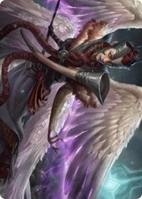 Firja, Judge of Valor Art Card [Kaldheim Art Series] | Good Games Cannington