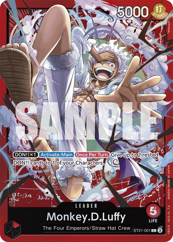 Monkey.D.Luffy [Starter Deck EX: Gear 5] | Good Games Cannington