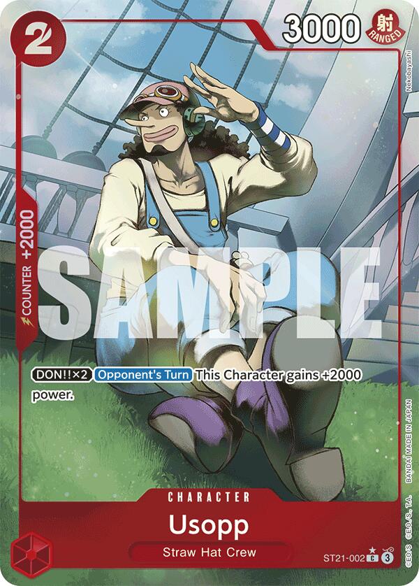 Usopp (Parallel) [Starter Deck EX: Gear 5] | Good Games Cannington