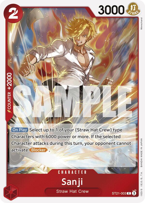 Sanji [Starter Deck EX: Gear 5] | Good Games Cannington