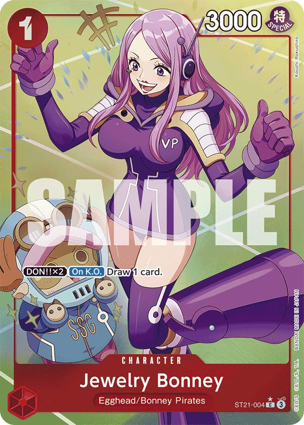 Jewelry Bonney (Parallel) [Starter Deck EX: Gear 5] | Good Games Cannington