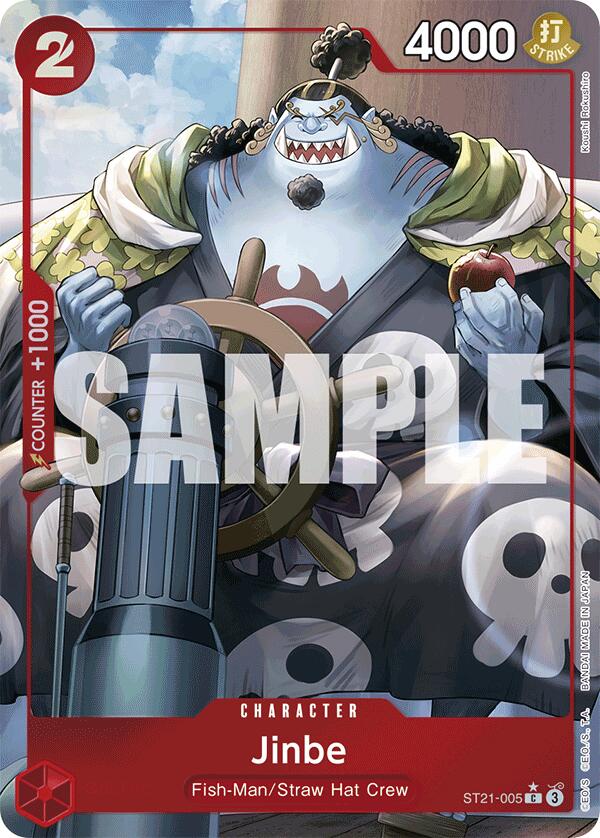 Jinbe (Parallel) [Starter Deck EX: Gear 5] | Good Games Cannington