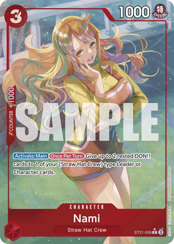Nami (Parallel) [Starter Deck EX: Gear 5] | Good Games Cannington