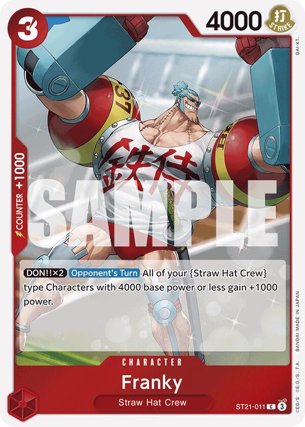 Franky [Starter Deck EX: Gear 5] | Good Games Cannington