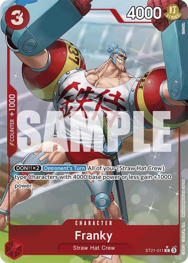 Franky (Parallel) [Starter Deck EX: Gear 5] | Good Games Cannington