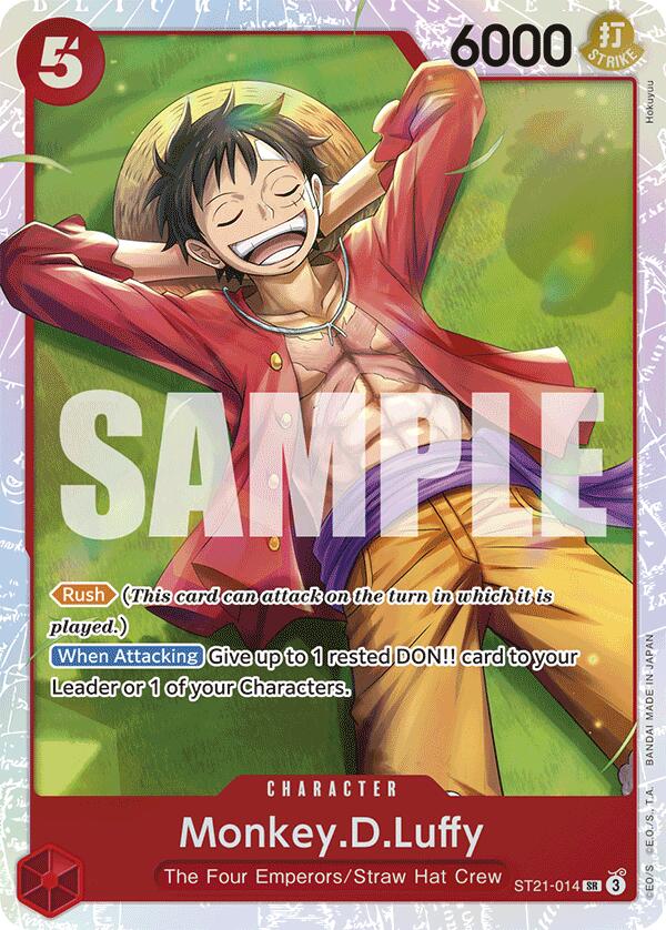 Monkey.D.Luffy [Starter Deck EX: Gear 5] | Good Games Cannington