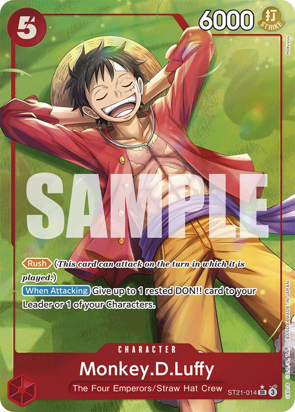 Monkey.D.Luffy (Parallel) [Starter Deck EX: Gear 5] | Good Games Cannington