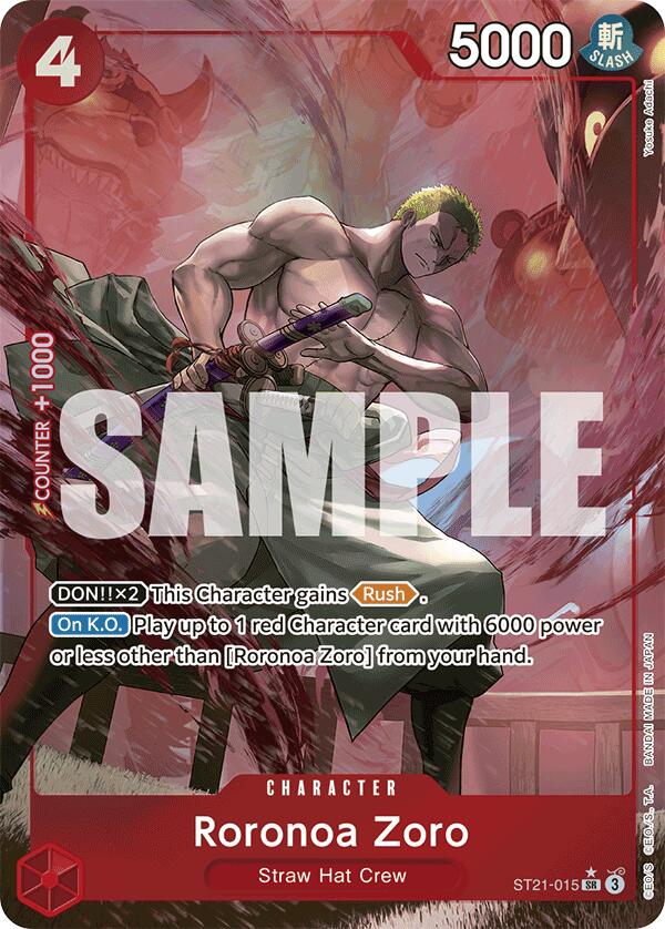 Roronoa Zoro (Parallel) [Starter Deck EX: Gear 5] | Good Games Cannington