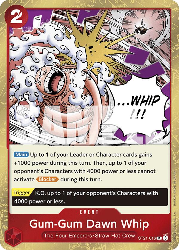Gum-Gum Dawn Whip [Starter Deck EX: Gear 5] | Good Games Cannington