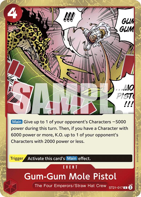Gum-Gum Mole Pistol [Starter Deck EX: Gear 5] | Good Games Cannington