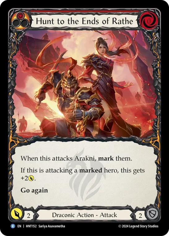 Hunt to the Ends of Rathe [HNT152] (The Hunted)  Rainbow Foil | Good Games Cannington