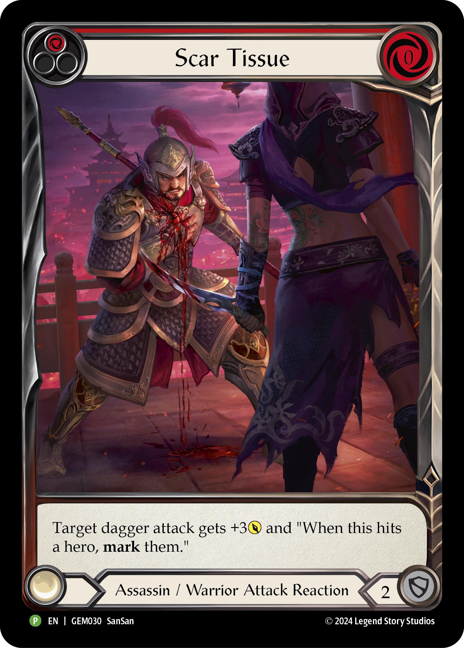 Scar Tissue (Red) [GEM030] (GEM Pack 1) | Good Games Cannington