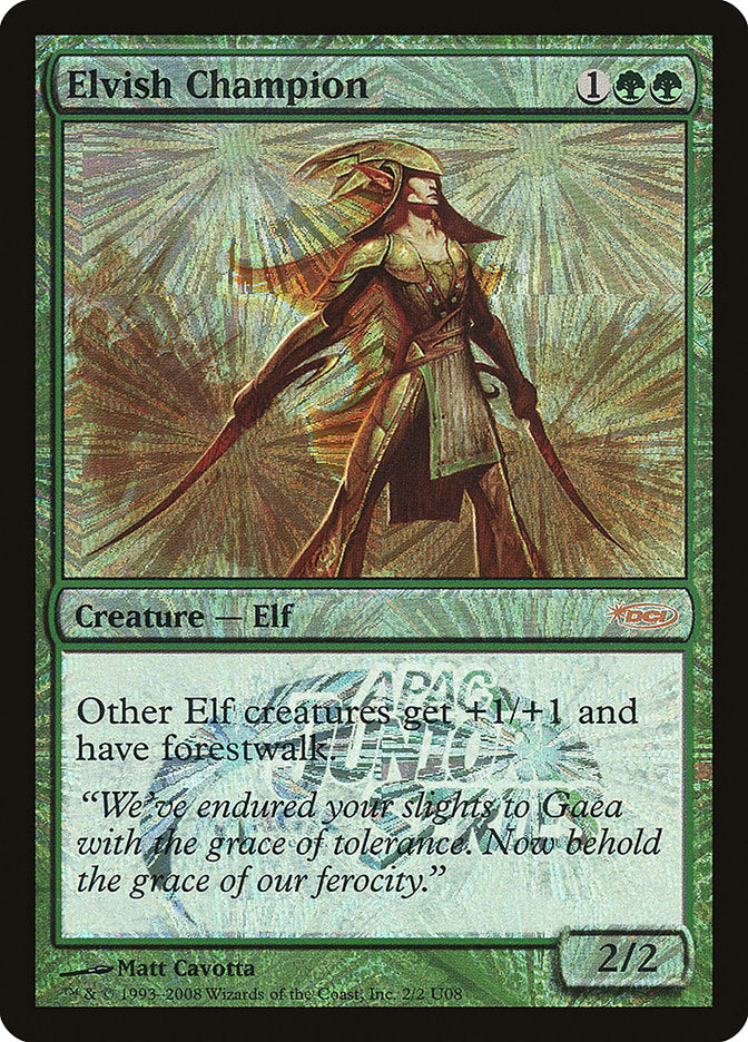 Elvish Champion [Junior APAC Series] | Good Games Cannington