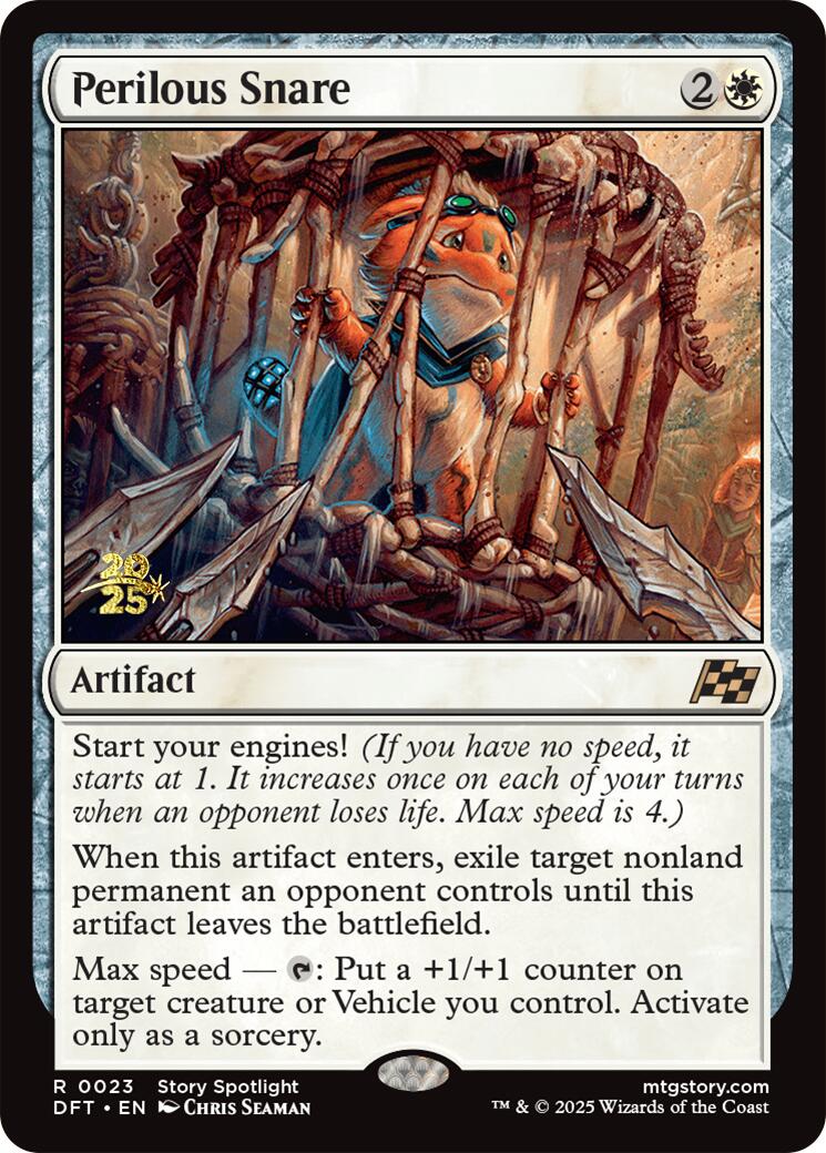 Perilous Snare [Aetherdrift Prerelease Promos] | Good Games Cannington