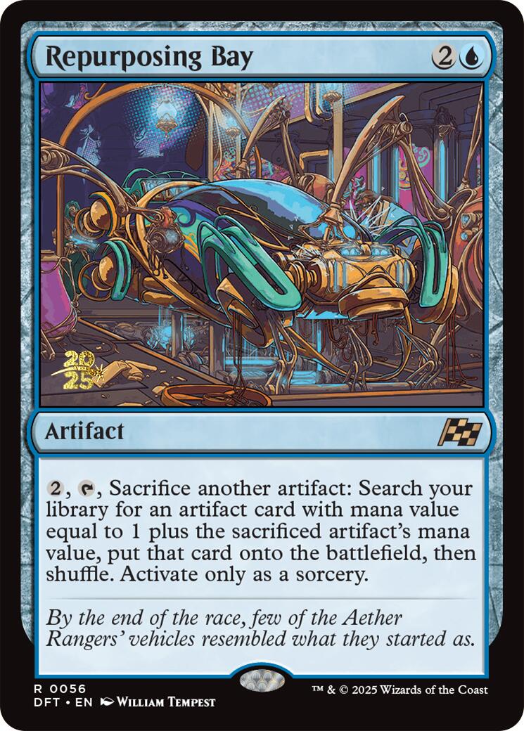 Repurposing Bay [Aetherdrift Prerelease Promos] | Good Games Cannington
