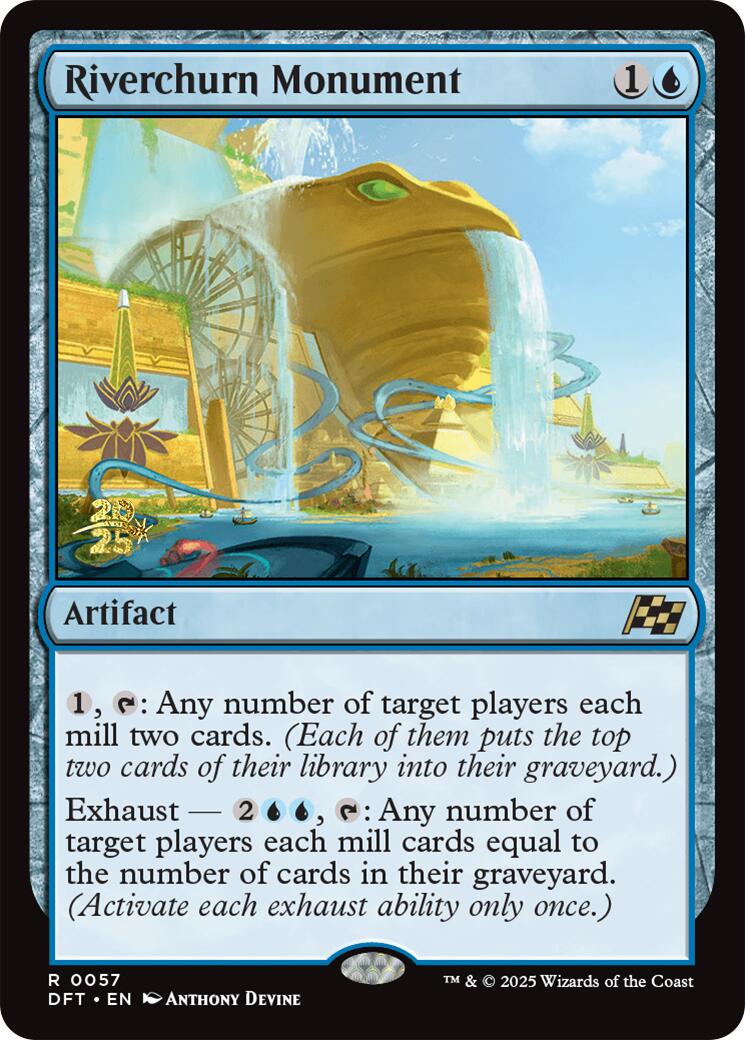 Riverchurn Monument [Aetherdrift Prerelease Promos] | Good Games Cannington
