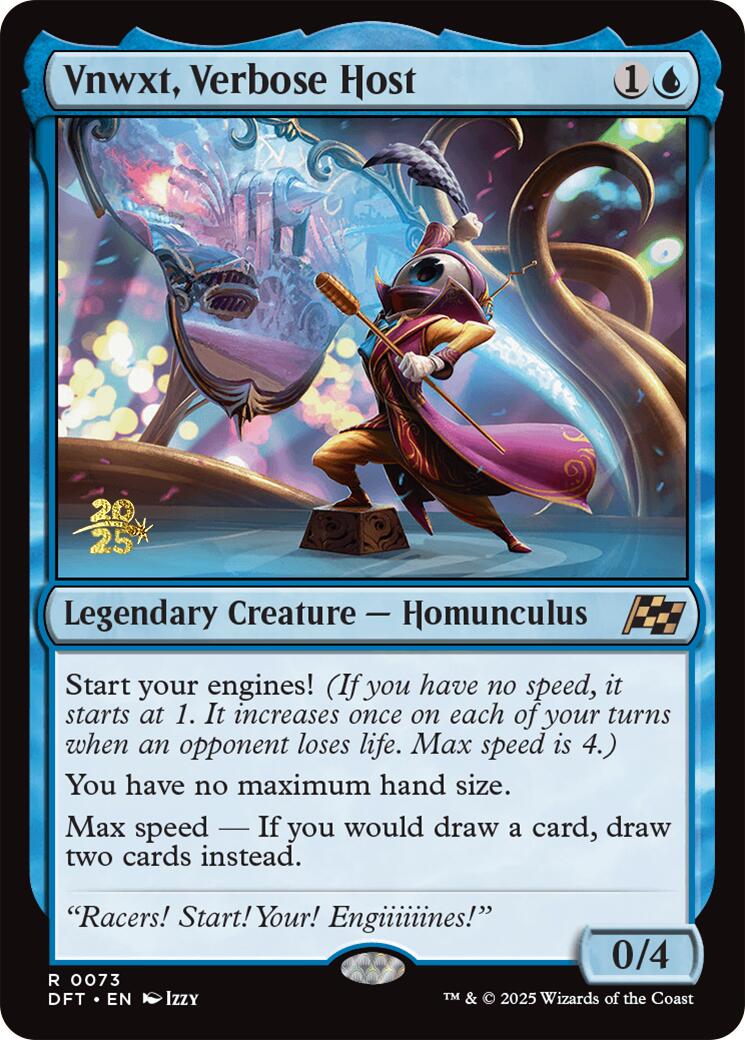 Vnwxt, Verbose Host [Aetherdrift Prerelease Promos] | Good Games Cannington